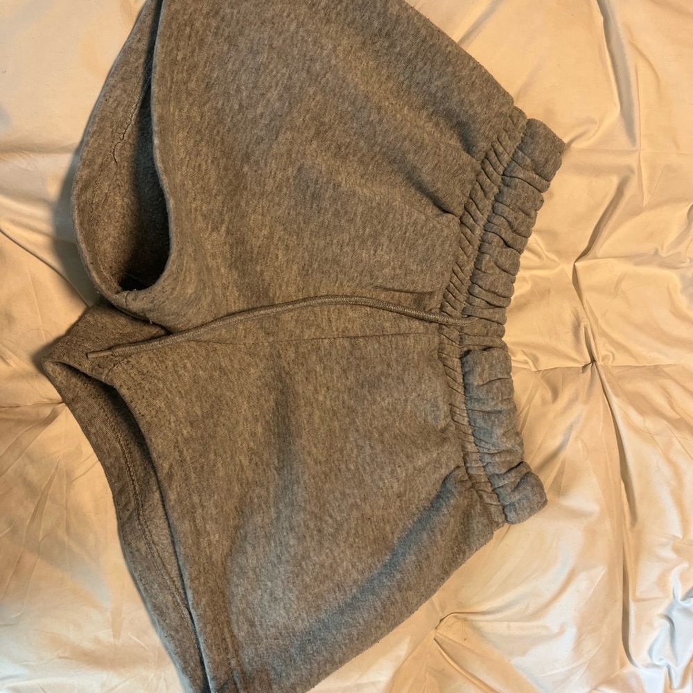Gray Casual Shorts